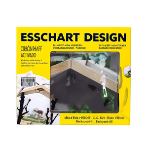 ESSCHERT DESIGN Chiffchaff C.c. Bird Feeder for Backyard Birding - Product Image 2