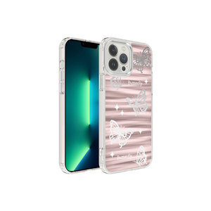Étui en silicone brillant de luxe Mimbo NXXA pour iPhone 13 Pro, matériau TPU souple, coques arrière en silicone souple, modèle A53 - Product Image 1