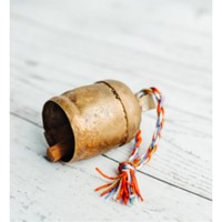 Campanelli Vintage rustici in metallo più venduti campana di mucca in ferro artigianale di alta qualità per capra cammello toro cavallo pecora elefante