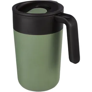 Gobelet Nordia 400 ml en acier inoxydable recyclé – Mug de merchandising durable - Product Image 4