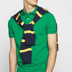 Promo de Hommes À Manches Longues Polo T- Shirt Bouton Up Col Chemises Pour Hommes Polo T-shirt Avec Des Noms Différents Et Logo - Product Image 5