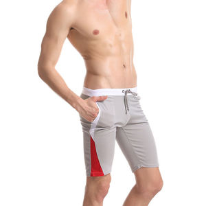 Pantalones Cortos Deportivos Personalizados para Hombre, Bordados, Ecológicos, de Secado Rápido, 100% Algodón, para Correr, Gimnasio, Fitness, con Logotipo Frontal - Product Image 2