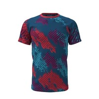 T-shirts élégants à sublimation Vêtements de sport confortables T-shirts décontractés imprimés personnalisés T-shirt de sport durable à la mode pour hommes