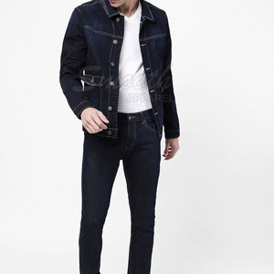 Chaquetas de Mezclilla para Hombre de Primera Calidad Hechas en Pakistán, Diseño Personalizado, Chaquetas de Mezclilla para Hombre al por Mayor - Product Image 5