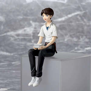 Figurine Premium Ikari Shinji Chokonose en Résine de l'Anime Japonais Neon Genesis Evangelion - Personnage Garçon de SEGA - Product Image 2