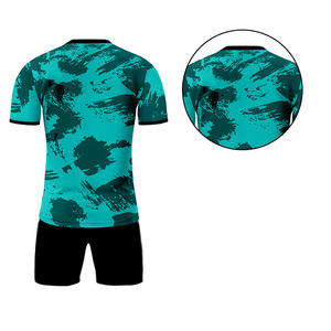 Soccer Jersey 100% Polyester Fabric Club Team Soccer Uniform Adults Automated cutting Shirts & Tops Soccer Wear football jersey - Product Image 6