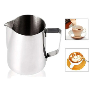 Milk Frothing Jug/<b>Cup</b> for <b>Latte</b>, Barista Kitchen, 350ml - Assorted Colors - Product Image 5