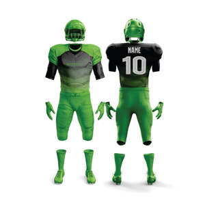 Maillots d'uniforme de football américain personnalisés pantalons intégrés maillots de bas chouchous avec numéro chromé respirant - Product Image 5