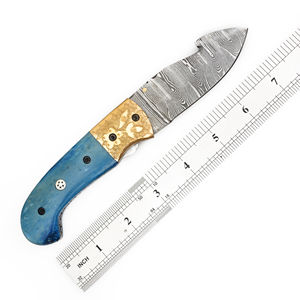 มีดพับเกรดอุตสาหกรรม ผลิตด้วยมือ คุณภาพสูง ใบมีดสแตนเลสขอบหยัก ด้ามไม้สีตามสั่ง รับผลิตแบบ OEM 3 - Product Image 6