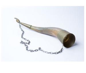 Natural Horn Beer Mug Natural Crafts Food Safe Norse Drinking Horn Mug for home club restaurant decor Koi - Product Image 4