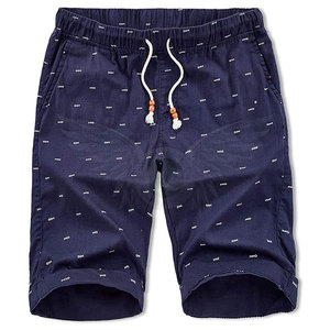 กางเกงขาสั้นผู้ชายผ้าฝ้ายดีไซน์ใหม่ - Product Image 1