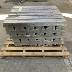 Lingots d'aluminium pur A7 A8 pour les rouleries, les usines d'extrusion et la production de matériaux en alliage - Product Image 1