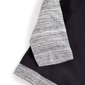 Produit très demandé Dernière collection Chemise à manches doubles pour hommes Chemise à manches doubles teinte unie à vendre - Product Image 4