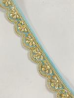 Bordure en dentelle tissée sur mesure avec sequins et broderies, en tulle métallique, design moderne, pour vêtements et chaussures, écologique, lavable, en polyester et rayonne
