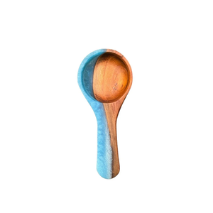 Cuillère exclusivement en bois et résine Ensemble cuillère et fourchette à salade en bois d'acacia de la meilleure qualité Vente personnalisée - Product Image 2