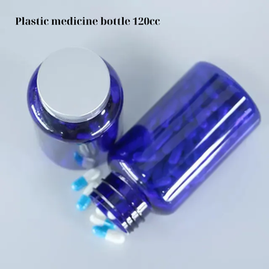 Botella Transparente para Pastillas de 60cc con Tapa de Membrana Azul Transparente, Material Plástico, Fabricante Líder en Vietnam - Product Image 4