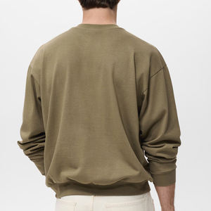Sweat-shirt pour homme à manches longues, design décontracté, service OEM, prix de gros, logo et design personnalisés, prix bas, couleur unie, 2026 - Product Image 6