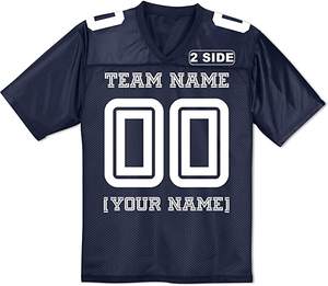 เสื้อฟุตบอลแบบกำหนดเองสำหรับผู้ชาย แบบสั้น ด้านหน้า-หลัง ไหล่ สามารถเพิ่มชื่อทีม/หมายเลข ชุดฟุตบอลสีทอง ระบายอากาศได้ดี - Product Image 3