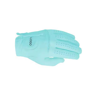 Nuevo diseño suave a todo color guantes de golf de cuero genuino transpirable y cómodo deportes guantes de golf personalizados - Product Image 4
