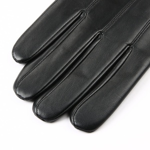 Gants de conduite en cuir de vachette véritable imperméable à l'eau Sécurité industrielle Camion Conduite Longue Protection des mains - Product Image 4