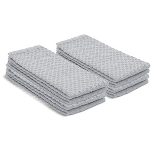 Ensemble de serviettes éponge unilatérales 100% coton plat en bambou tissé à carreaux conçu sur mesure pour un usage commercial domestique pour les serviettes de cuisine - Product Image 2