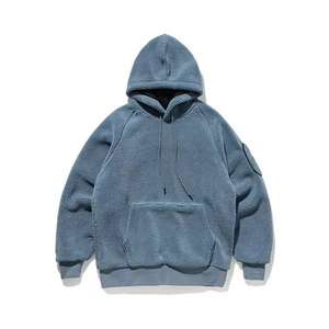 Vêtements d'hiver personnalisés Sherpa Hoodies Apparel Clothing Casual Men Sherpa Hoodies For Best Sale - Product Image 1