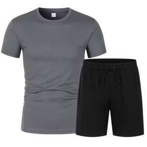 Conjunto De Hombre Con Top De Manga Corta Y Pantalones Cortos Deportivos Conjuntos De Hombre - Product Image 1