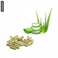 Compléments alimentaires 100% naturels à base d'extrait d'aloe vera en poudre en capsules |   Améliorer l'immunité |   2 capsules par jour |   Durée de conservation de 2 ans Adultes