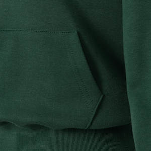 Logo personnalisé Col à capuche avec poignets élastiques Streetwear décontracté Chiffres à épaules tombantes Respirant Écologique Hoodies Tricotés - Product Image 3