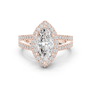 แหวนไพลิน14K ดีไซน์รัศมีที่เป็นเอกลักษณ์ - Product Image 2