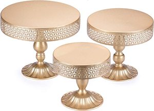 Soporte para servir pasteles de Metal Rosa ecológico, herramienta para pasteles en forma de fruta para el hogar, Hotel, fiesta y decoración de vajilla de boda - Product Image 6