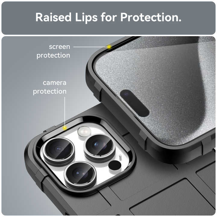 Flexible Press Button Rugged Armor Protective Shockproof TPU Phone Case for Google Pixel for Apple iPhone for Samsung Galaxy
