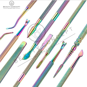 Empujador de cutículas de uñas de belleza profesional OEM Empujador de cutículas de uñas de nuevo estilo ecológico de alta calidad antideslizante - Product Image 6