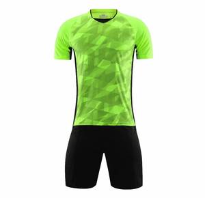 Setelan baju sepak bola OEM, seragam sepak bola kustom dengan desain cetak Transfer panas - Product Image 2