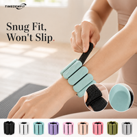 Poids de poignet en silicone et fonte de 1 lb et 2 lb, réglables, étanches, pour chevilles, écologiques, durables, pour fitness, musculation et yoga