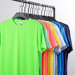 เสื้อยืดกีฬาของผู้ชายเสื้อยืดแห้งเร็วผ้าโพลีเอสเตอร์100% สำหรับผู้ชายพิมพ์โลโก้ตามสั่ง - Product Image 1