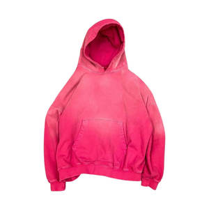 Sweats à capuche délavés à l'acide thermique avec logo personnalisé de haute qualité en coton mélangé de base meilleure vente de sweats à capuche délavés à l'acide unisexes à vendre - Product Image 1