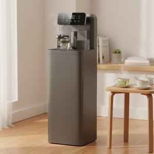 Nouveau distributeur d'eau gris avec affichage numérique de la température - Product Image 1