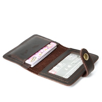 Dompet Lipat Kulit Asli Mewah Pabrik Grosir, Anti RFID, Logo Embos, Pola Kustom, Kapasitas Besar, Tempat Kartu Pop
