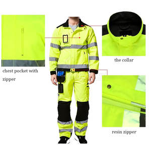 Traje de Trabajo de Seguridad de Alta Calidad, Ropa Protectora Reflectante, Traje de Trabajo de Seguridad 2026 - Product Image 4