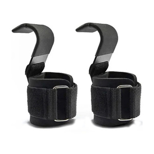High Quality Weight Lifting Hooks Versatile Tool for Deadlifts Rows Pull-ups and Various Exercises - Product Image 1