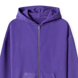 OEM Custom Men's Casual Full-Zip Hoodie Versatile Zip Hoodie for Outdoor, Gym, and Loungewear - Product Image 6