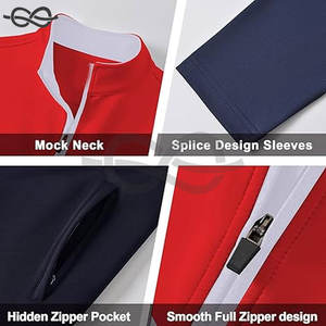 Chaqueta de chándal para hombre, Sudadera ligera con cremallera completa para exteriores, chaqueta de Golf informal de manga larga a la moda, prendas de vestir exteriores versátiles - Product Image 5