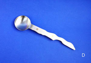 Juego de 3 cubiertos de acero inoxidable pulido con espejo, perfecto restaurante, Hotel, gran buffet, cuchara para servir, mango de diseñador - Product Image 4