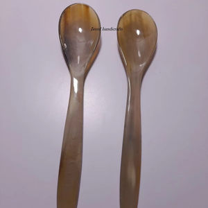 <b>Best</b> Quality Buffalo/Ox Horn Made Spoon <b>Natural</b> Eco Friendly Horn Spoon Cutlery Items Indian Hand Crated Products - Product Image 1