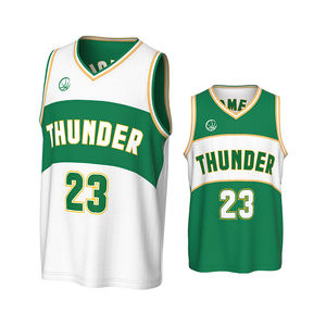 Ensemble d'uniformes de basket-ball personnalisés en gros, ensemble d'équipe, impression numérique, séchage rapide, respirant, 100% polyester, maillot de basket-ball sans manches - Product Image 3