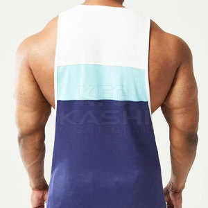 Camiseta sin mangas informal de punto para hombre, con tela transpirable y diseño de cuello redondo, ideal para el verano. - Product Image 2