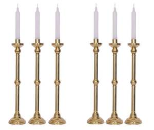 Brass Antique Metal <b>Candle</b> <b>Holder</b> & Stand Made in Iron Metal for wedding Decoration - Product Image 6