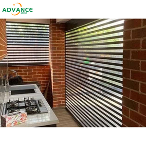 Elegante <span class=keywords><strong>persiana</strong></span> enrollable de policarbonato transparente para PC, <span class=keywords><strong>puerta</strong></span> enrollable transparente para Villa, balcón, <span class=keywords><strong>terraza</strong></span>, protección resistente a la intemperie - Product Image 3