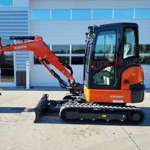 Repuestos para Miniexcavadora Kubota KX033-4 de 5 Toneladas, Año 2025: Motor, Bomba, Caja de Cambios, Engranajes, PLC, Eaton Good Force - Product Image 1